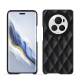 Lederschutzhülle Honor Magic6 Pro - Onyx - Couture ( Noir / Black ) 