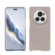 Coque cuir Honor Magic6 Pro - Taupe innocent ( Pantone #d6d2c4 ) 