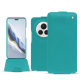 Honor Magic6 Pro leather case - Bleu fluo