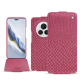 Honor Magic6 Pro leather case - Serpent ciclamino ( Pantone #9E4C6E ) 
