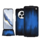Housse cuir Honor Magic6 Pro - Bleu Patine