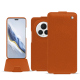 Housse cuir Honor Magic6 Pro - Orange vibrant ( Pantone #e36b39 ) 