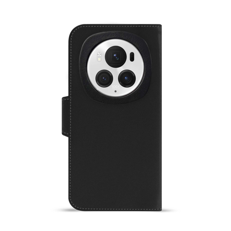 Capa de couro para carteira Honor Magic6 Pro