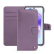 Funda de piel para cartera Samsung Galaxy A55 - Lilas ( Nappa - Pantone #b9a3e3 ) 