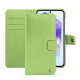 Custodia in pelle Samsung Galaxy A55 - Vert olive ( Nappa - Pantone #a7c58e ) 