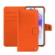 Custodia in pelle Samsung Galaxy A55 - Orange fluo ( Pantone #ff5406 ) 