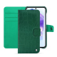 Funda de piel para cartera Samsung Galaxy A55 - Crocodile pino ( Pantone #173F35 ) 