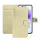 Lederschutzhülle Samsung Galaxy A55 - Beige PU ( Pantone #ceb888 ) 