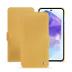 Housse cuir Samsung Galaxy A55 - Or Maïa ( Pantone 871C ) 