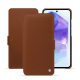 Custodia in pelle Samsung Galaxy A55 - Marron ( Nappa - Pantone #8B4720 ) 