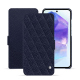 Funda de piel Samsung Galaxy A55 - Cobalt - Couture ( Pantone #2b253f ) 
