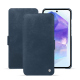 Custodia in pelle Samsung Galaxy A55 - Jean vintage ( Pantone #2f414f  ) 