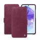 가죽 커버 Samsung Galaxy A55 - Prune vintage ( Pantone #612434 ) 