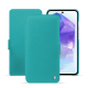 Housse cuir Samsung Galaxy A55 - Bleu fluo 