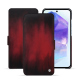 Samsung Galaxy A55 leather case - Rouge Patine