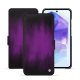 Samsung Galaxy A55 leather case - Violet Patine