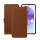 Custodia in pelle Samsung Galaxy A55 - Marron PU ( Pantone #8B4720 )