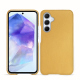 가죽 커버 Samsung Galaxy A55 - Or Maïa ( Pantone 871C ) 