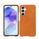 Funda de piel Samsung Galaxy A55 - Mandarine vintage ( Pantone #d47231 ) 