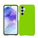 가죽 커버 Samsung Galaxy A55 - Vert fluo ( Pantone #00ab5f ) 
