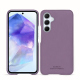 Coque cuir Samsung Galaxy A55 - Lilas PU ( Pantone #b9a3e3 )