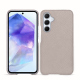 Coque cuir Samsung Galaxy A55 - Taupe innocent ( Pantone #d6d2c4 ) 