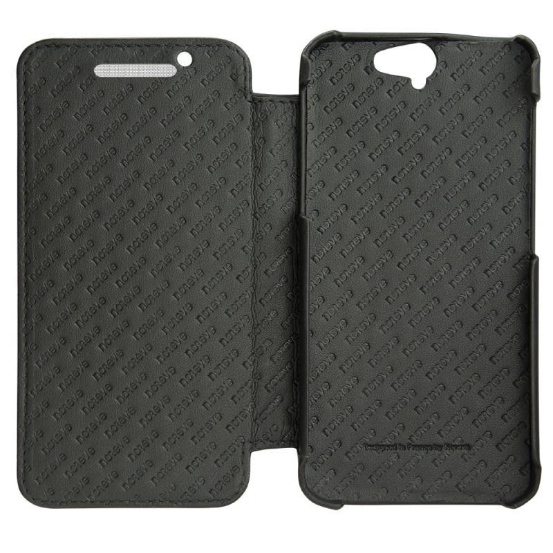 HTC One A9 leather case - Noir ( Nappa - Black ) 