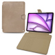 Custodia a portafoglio in pelle per Apple iPad Air 13 (2024) - Taupe vintage ( Pantone #bda790 ) 