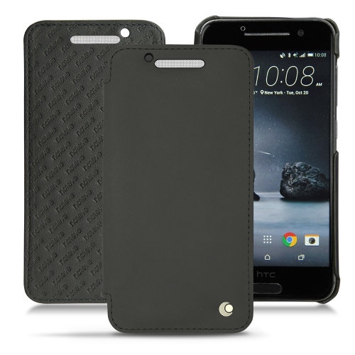 HTC One A9 leather case - Noir ( Nappa - Black ) 