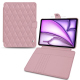 Funda cartera de piel para Apple iPad Air 13 (2024) - Rose - Couture ( Nappa - Pantone #efbae1 ) 