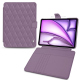 Custodia a portafoglio in pelle per Apple iPad Air 13 (2024) - Lilas - Couture ( Nappa - Pantone #b9a3e3 ) 