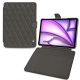 Capa em pele para Apple iPad Air 13 (2024) - Anthracite - Couture ( Pantone #41403c ) 