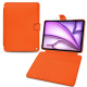Lederschutzhülle für Apple iPad Air 13 (2024) - Orange fluo ( Pantone #ff5406 ) 
