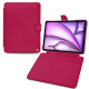 Funda cartera de piel para Apple iPad Air 13 (2024) - Rose fluo ( Pantone #ff16b4 ) 