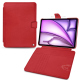 Capa em pele para Apple iPad Air 13 (2024) - Rouge troupelenc ( Pantone #AB191A )