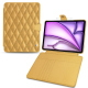Funda cartera de piel para Apple iPad Air 13 (2024) - Or Maïa - Couture ( Pantone 871C ) 