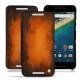 Housse cuir LG Nexus 5X - Fauve Patine