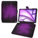 Custodia a portafoglio in pelle per Apple iPad Air 13 (2024) - Violet Patine