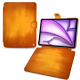 Funda cartera de piel para Apple iPad Air 13 (2024) - Orange Patine