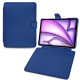 Funda cartera de piel para Apple iPad Air 13 (2024) - Bleu Océan PU ( Pantone #003da5 )