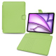 Capa em pele para Apple iPad Air 13 (2024) - Vert olive PU ( Pantone #a7c58e )