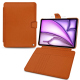 Capa em pele para Apple iPad Air 13 (2024) - Orange vibrant ( Pantone #e36b39 ) 