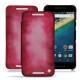 Housse cuir LG Nexus 5X - Rose Patine