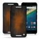 Lederschutzhülle LG Nexus 5X - Marron Patine