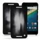 Housse cuir LG Nexus 5X - Gris Patine