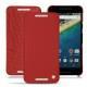 Funda de piel LG Nexus 5X - Rouge ( Nappa - Pantone 199C ) 
