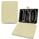 Lederschutzhülle für Apple iPad Pro 11 (2024) - Beige - Couture ( Nappa - Pantone #ceb888 ) 