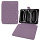 Capa em pele para Apple iPad Pro 11 (2024) - Lilas - Couture ( Nappa - Pantone #b9a3e3 ) 