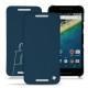 Custodia in pelle LG Nexus 5X - Blu mediterran