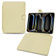Étui portefeuille cuir Apple iPad Pro 13 (2024) - Beige ( Nappa - Pantone #ceb888 ) 